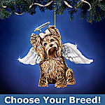 Precious Paws Dog Angel Christmas Tree Ornament Collection: Unique Dog Lover Gift